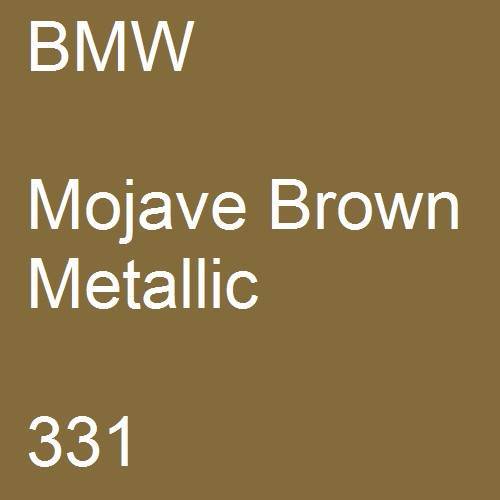 BMW, Mojave Brown Metallic, 331.